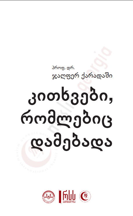 კითხვები რომელიც დამებადა